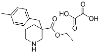 3-(4-METHYLBENZYL)PIPERIDINE-3-ETHYLCARBOXYLATE OXALATE 结构式