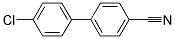 4'-CHLORO[1,1'-BIPHENYL]-4-CARBONITRILE 结构式