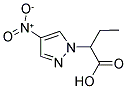 2-(4-硝基-1H-吡唑-1-基)丁酸 结构式