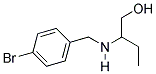 2-((4-Bromobenzyl)amino)butan-1-ol 结构式