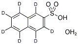 2-萘-D7-磺酸 水合物 结构式