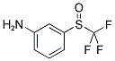 3-(TRIFLUOROMETHYLSULFINYL)ANILINE 结构式