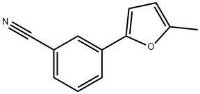 3-(5-METHYL-FURAN-2-YL)-BENZONITRILE 结构式