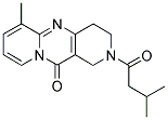 6-METHYL-2-(3-METHYLBUTANOYL)-1,2,3,4-TETRAHYDRO-11H-DIPYRIDO[1,2-A:4',3'-D]PYRIMIDIN-11-ONE 结构式