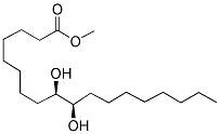 赤式-9,10-二羟基十八烷酸甲酯 结构式