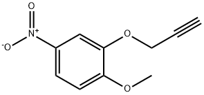 1-METHOXY-4-NITRO-2-(2-PROPYNYLOXY)BENZENE 结构式