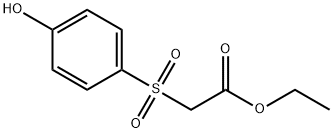 (4-HYDROXY-BENZENESULFONYL)-ACETIC ACID ETHYL ESTER 结构式