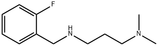 N'-(2-FLUORO-BENZYL)-N,N-DIMETHYL-PROPANE-1,3-DIAMINE 结构式