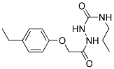 1-(2-(4-ETHYLPHENOXY)ACETYL)-4-(N-PROPYL)SEMICARBAZIDE 结构式