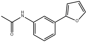 N-(3-Furan-2-yl-phenyl)-acetamide 结构式