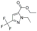 2-ETHYL-5-TRIFLUOROMETHYL-2 H-PYRAZOLE-3-CARBOXYLIC ACID ETHYL ESTER 结构式