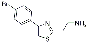 2-[4-(4-BROMOPHENYL)-1,3-THIAZOL-2-YL]ETHANAMINE 结构式