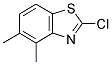 2-CHLORO-4,5-DIMETHYL-1,3-BENZOTHIAZOLE 结构式