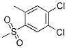 1,2-DICHLORO-4-METHYL-5-(METHYLSULFONYL)BENZENE 结构式