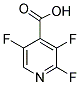 2,3,5-三氟吡啶-4-羧酸 结构式