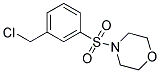 4-[3-(氯甲基)苯磺酰基]吗啉 结构式
