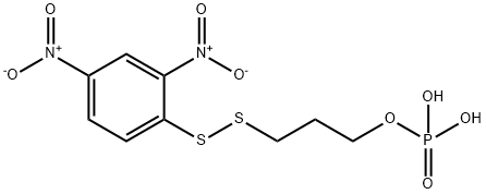 2,4-DINITROPHENYL 3-PHOSPHOPROPYL DISULFIDE 结构式