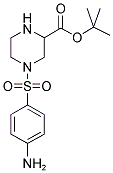 TERT-BUTYL 4-(4-AMINOPHENYL)SULFONYL-PIPERAZINE-2-CARBOXYLATE 结构式