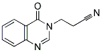 3-(4-OXOQUINAZOLIN-3(4H)-YL)PROPANENITRILE 结构式
