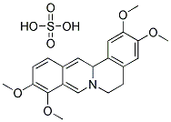 D,L-TETRAHYDROPALMATINE SULFATE 结构式