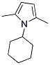 1-CYCLOHEXYL-2,5-DIMETHYL-1H-PYRROLE 结构式