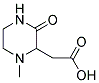 (1-METHYL-3-OXO-PIPERAZIN-2-YL)-ACETIC ACID 结构式