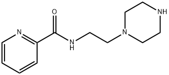 PYRIDINE-2-CARBOXYLIC ACID (2-PIPERAZIN-1-YL-ETHYL)-AMIDE 结构式