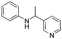 PHENYL-(1-PYRIDIN-3-YL-ETHYL)-AMINE 结构式