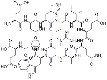 PROSTAGLANDIN D SYNTHASE (HEMATOPOIETIC) BLOCKING PEPTIDE 结构式