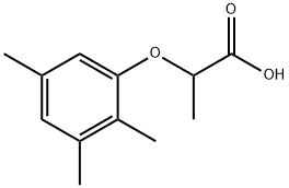 2-(2,3,5-TRIMETHYLPHENOXY)PROPANOIC ACID 结构式