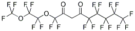 7H,7H-Perfluoro-10,13-dioxa-6,8-tetradecanedione 结构式