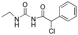 2-CHLORO-N-[(ETHYLAMINO)CARBONYL]-2-PHENYLACETAMIDE 结构式