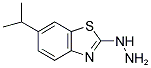 2-HYDRAZINO-6-ISOPROPYL-1,3-BENZOTHIAZOLE 结构式