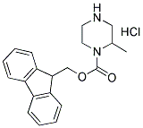 1-FMOC-2-METHYL-PIPERAZINE HYDROCHLORIDE 结构式