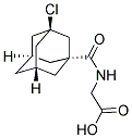 ([(3-CHLORO-1-ADAMANTYL)CARBONYL]AMINO)ACETIC ACID 结构式