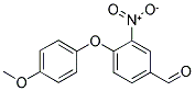 4-(4-METHOXY-PHENOXY)-3-NITRO-BENZALDEHYDE 结构式