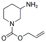 3-AMINO-1-N-ALLOC-PIPERIDINE 结构式