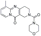 6-METHYL-2-(MORPHOLIN-4-YLCARBONYL)-1,2,3,4-TETRAHYDRO-11H-DIPYRIDO[1,2-A:4',3'-D]PYRIMIDIN-11-ONE 结构式