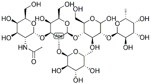 BLOOD GROUP A PENTASACCHARIDE 结构式