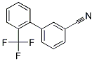 2'-(TRIFLUOROMETHYL)[1,1'-BIPHENYL]-3-CARBONITRILE 结构式