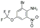 2-BROMO-6-NITRO-4-(TRIFLUOROMETHOXY)ANILINE 结构式