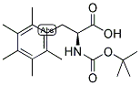 BOC-L-PENTAMETHYLPHENYLALANINE 结构式