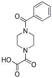 (4-BENZOYL-PIPERAZIN-1-YL)-OXO-ACETIC ACID 结构式