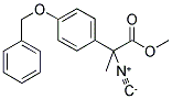 METHYL-2-ISOCYANO-2-(4-BENZYLOXYPHENYL)-PROPIONATE 结构式