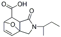 3-SEC-BUTYL-4-OXO-10-OXA-3-AZA-TRICYCLO[5.2.1.0(1,5)]DEC-8-ENE-6-CARBOXYLIC ACID 结构式