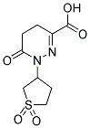 1-(1,1-DIOXIDOTETRAHYDROTHIEN-3-YL)-6-OXO-1,4,5,6-TETRAHYDROPYRIDAZINE-3-CARBOXYLIC ACID 结构式