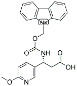 FMOC-(R)-3-AMINO-3-(6-METHOXY-3-PYRIDYL)-PROPIONIC ACID