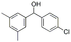 4-CHLORO-3',5'-DIMETHYLBENZHYDROL 结构式