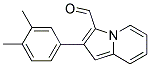 2-(3,4-DIMETHYLPHENYL)-3-INDOLIZINECARBALDEHYDE 结构式