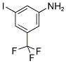 3-IODO-5-(TRIFLUOROMETHYL)ANILINE 结构式